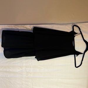 Black romper size medium